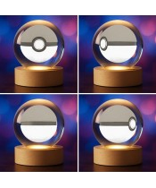 Pokemon Pokeball 3D Kristallkugel