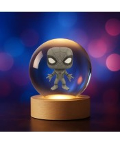 3D-Kristallkugel Spider-Man Marvel Avengers