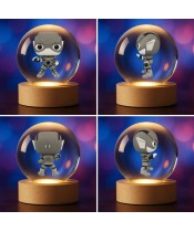 Crystal Ball 3D Flash POP Justice League