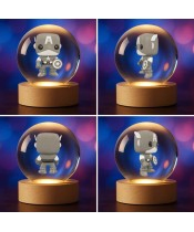 Kristallkugel 3D Captain America POP Marvel Avengers