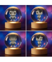Kryształowa Kulka 3D Hulk POP Avengers Marvel