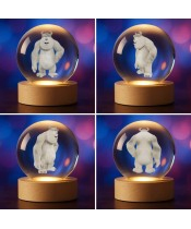 3D Crystal Ball James P. Sullivan Monsters Inc.