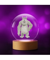 3D Crystal Ball James P. Sullivan Monsters Inc.