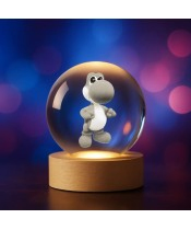 Crystal Ball 3D Super Mario Yoshi