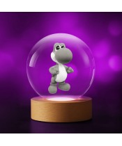 Crystal Ball 3D Super Mario Yoshi