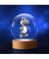 Crystal Ball 3D Super Mario Yoshi