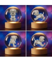 Crystal Ball 3D Super Mario Yoshi