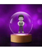 Crystal Ball 3D Super Mario Yoshi