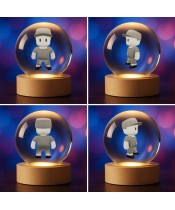 Stumble Guys 3D-Kristallkugel