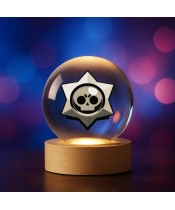 Kryształowa Kulka 3D Star Drop Brawl Stars