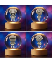 Kristallkugel 3D Leon Brawl Stars