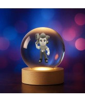 Crystal Ball 3D Leon Brawl Stars