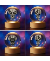 3D Crystal Ball Spider-Man Marvel Avengers