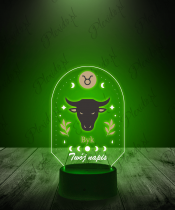 lampka_led_3d_plexido_z_nadrukiem_znak_zodiaku_byk