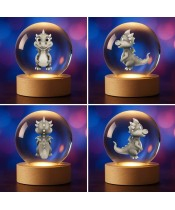 3D Crystal Ball Spider-Man Marvel Avengers