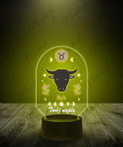 lampka_led_3d_plexido_z_nadrukiem_znak_zodiaku_byk