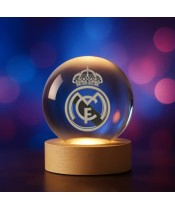 Real Madrid 3D-Kristallkugel