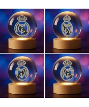 Real Madrid 3D-Kristallkugel