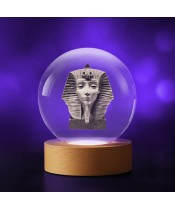 3D Crystal Ball Wolf Direwolf