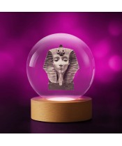 3D Crystal Ball Wolf Direwolf