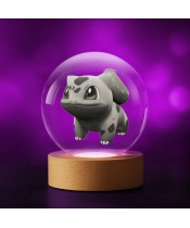 Kryształowa Kulka 3D Pokemon Bulbasaur