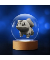 Kryształowa Kulka 3D Pokemon Bulbasaur