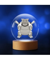 Kryształowa Kulka 3D Pokemon Blastoise