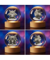 Pokemon Gengar 3D Crystal Ball