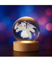 Kryształowa Kulka 3D Pokemon Dragonite