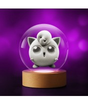 Pokemon Jigglypuff 3D-Kristallkugel