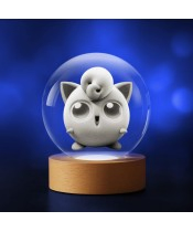 Pokemon Jigglypuff 3D-Kristallkugel