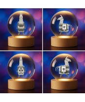 Fortnite Llama 3D Crystal Ball