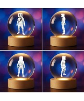 Fortnite Peely 3D-Kristallkugel