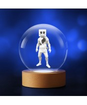 Kryształowa Kulka 3D Fortnite Marshmello