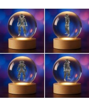 Fortnite Raven 3D-Kristallkugel