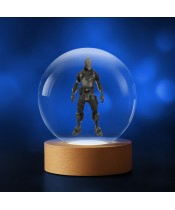 Fortnite Dark Knight 3D-Kristallkugel