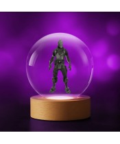 Fortnite Dark Knight 3D-Kristallkugel