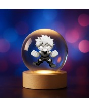 My Hero Academia Chibi Bakugou 3D-Kristallkugel
