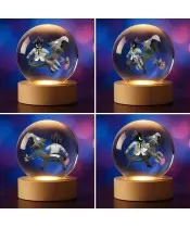 My Hero Academia Fumikage Tokoyami 3D Crystal Ball