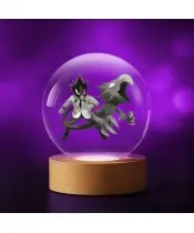 My Hero Academia Fumikage Tokoyami 3D-Kristallkugel