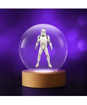 3D Crystal Ball Stacy Spider - Gwen Spider - Man