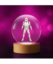 Kryształowa Kulka 3D Szturmowiec Gwiezdne Wojny Star Wars