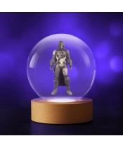 3D Crystal Ball Mandalorian Din Djarin