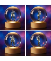 My Hero Academia Izuku Midoriya 3D Crystal Ball