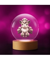Pokemon Vulpix 3D-Kristallkugel