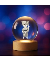 Demon Slayer Zenitsu Agatsuma Kimono 3D Crystal Ball