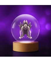 3D-Kristallkugel Kurama Naruto
