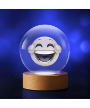 Kristallkugel 3D Emoticon Emoticon Lachen XD
