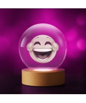 Kristallkugel 3D Emoticon Emoticon Lachen XD