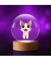Crystal Ball 3D Emoticon Emoticon Laughter XD